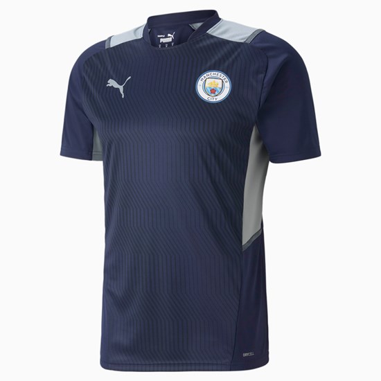 Puma Manchester City Trenings Jersey Herre Peacoat / Quarry | 408SVRDAQ