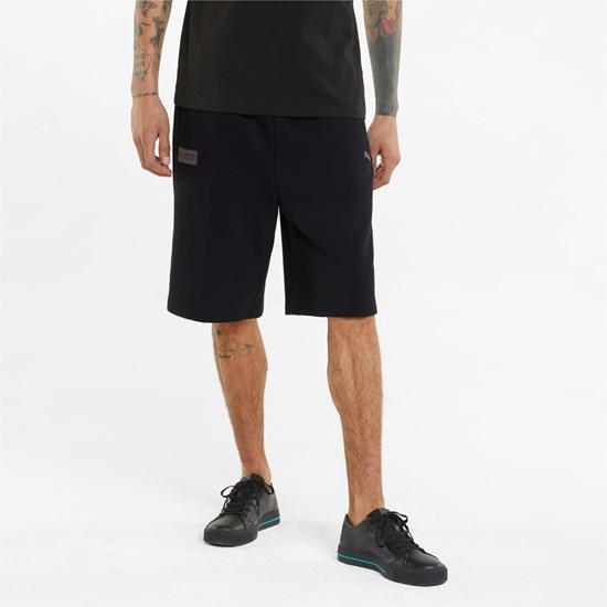 Puma Mercedes F1 Statement Shorts Herre Svarte | ZM3194560