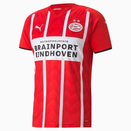 Puma PSV Home Replica Jersey Herre Rød Hvite | 157SCQPJZ