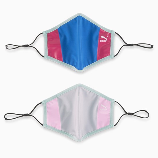 Puma PUMA Face Mask (Set of 2) Mask Herre Blå | 470MRIYPE