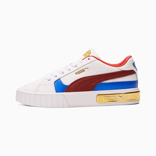 Puma PUMA x DC Justice League Cali Star Wonder Joggesko Dame Hvite Rød | GP6308279