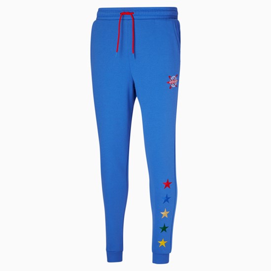 Puma PUMA x DC Justice League Sweatpants Herre Blå | CQ2961854