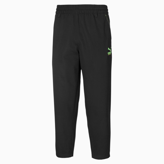 Puma PUMA x SANTA CRUZ Twill Pants Bukse Herre Svarte | 689LJPASH