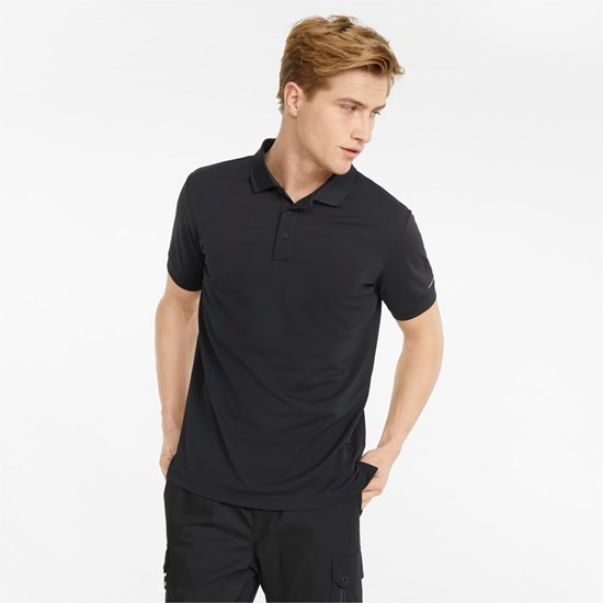 Puma Porsche Design Polo T Skjorte Herre Svarte | 620FHMCRY