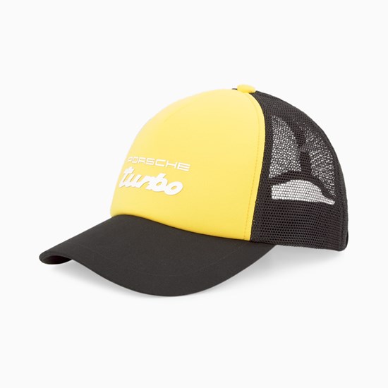 Puma Porsche Legacy Trucker Hatt Dame Sitron | 709SNUHOK