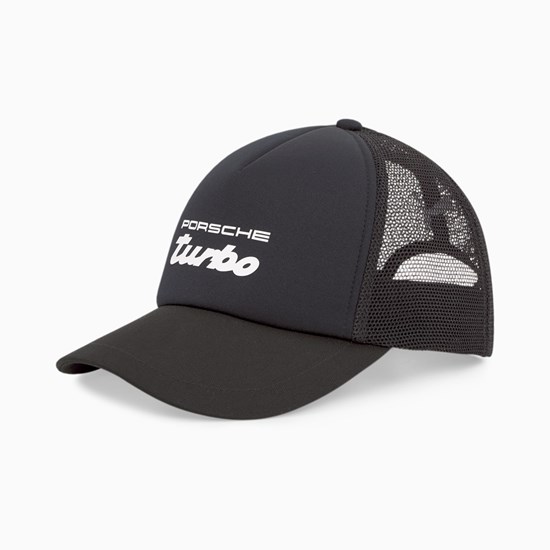 Puma Porsche Legacy Trucker Hatt Dame Svarte | 395QFHBCM