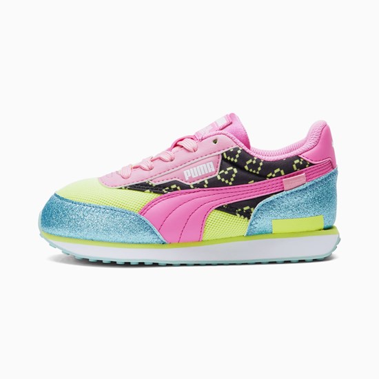 Puma Puma X L.O.L. Surprisefuture Rider Vrqt Little Joggesko Jente Blå Rosa | SX9062354