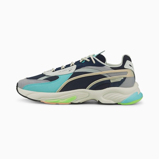 Puma RS-Connect Dust Joggesko Herre Blå | XN8490256