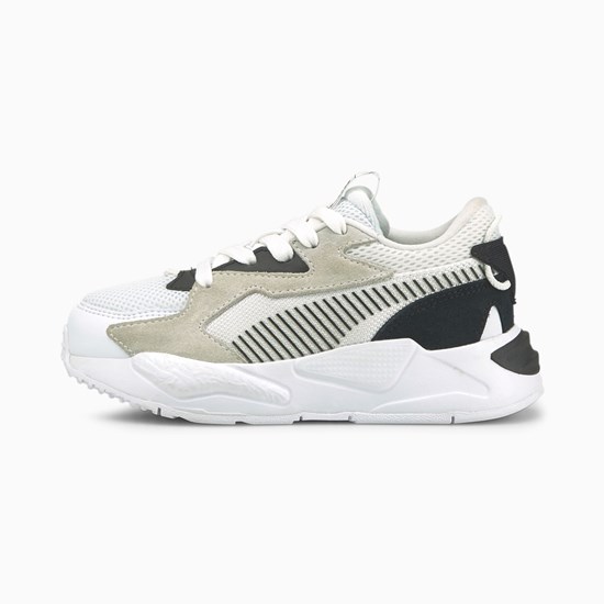 Puma RS-Z Little Joggesko Jente Hvite Svarte | QG5910237