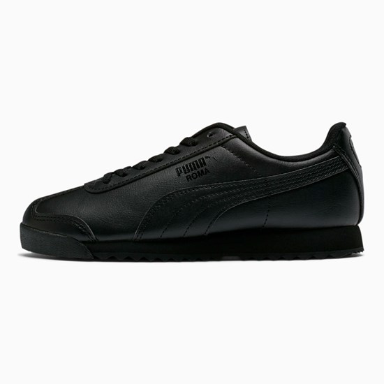 Puma Roma Basic JR Joggesko Gutt Svarte Svarte | DC9601538