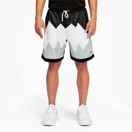 Puma Scholarship Basketball Shorts Herre Svarte | AU4267950