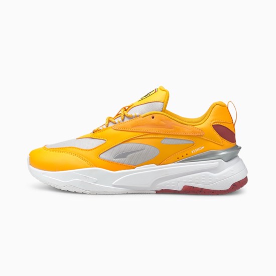 Puma Scuderia Ferrari RS-Fast Motorsport Joggesko Herre Saffron / Rosso Corsa | XE9847602