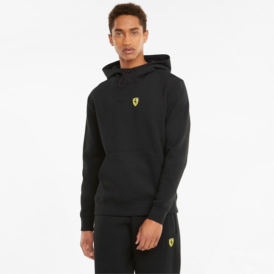 Puma Scuderia Ferrari Race Hettegensere Herre Svarte | 604ILPRVM