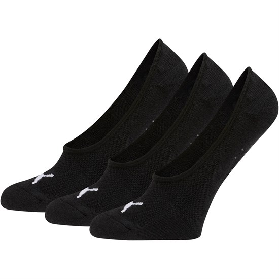 Puma Select Terry Liner Socks [3 Pack] Sokker Dame Svarte Hvite | KI3861547