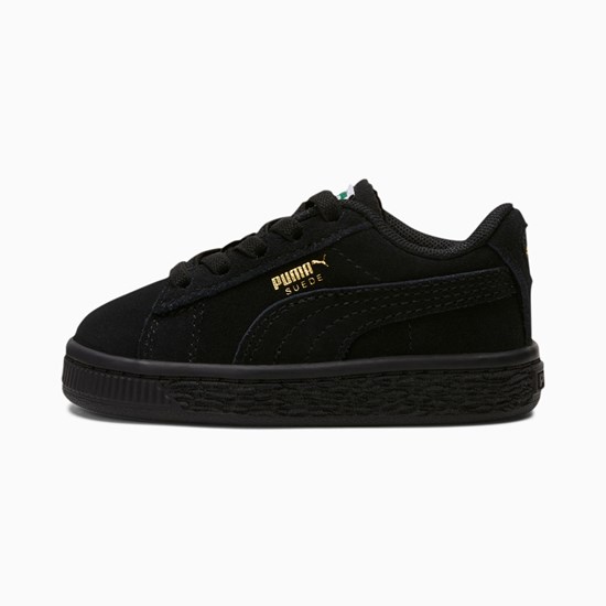 Puma Suede Classic XXI Toddler Joggesko Gutt Svarte Svarte | FO5219843