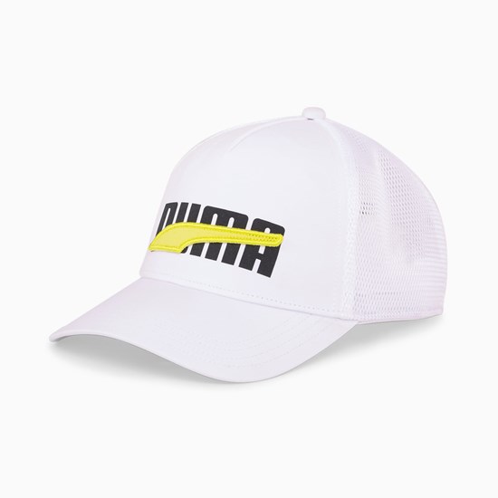 Puma Trucker Hatt Dame Hvite | 983TEALQU