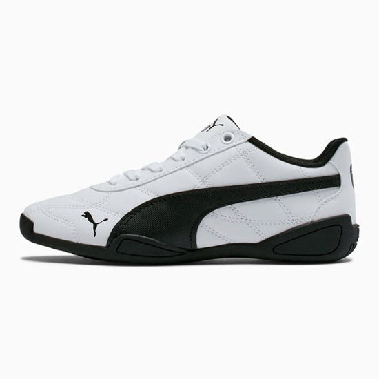 Puma Tune Cat 3 JR Joggesko Gutt Hvite Svarte | YF7609314