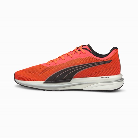 Puma Velocity NITRO Løpesko Herre Svarte Sølv | 602PCHRBU